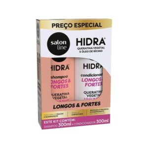Kit Hidra Salon Line Longos E Fortes (SH+CD) 300ml