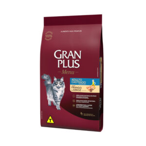Ração GranPlus Gatos Castrados Frango Arroz 1kg