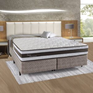 Colchão King Molas Ensacadas Ness 193x203x26cm Herval King