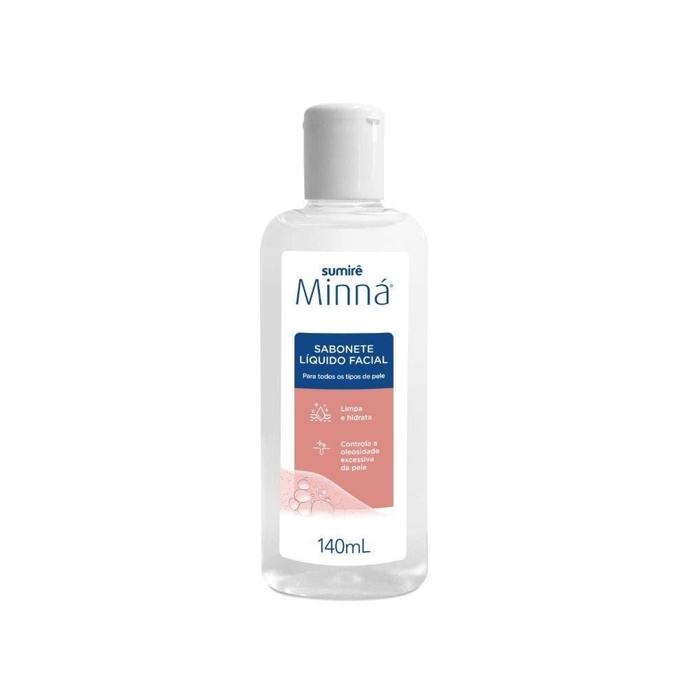 Sabonete L?quido Facial Minn? 140ml 1 Sabonete Líquido Facial Minná 140ml