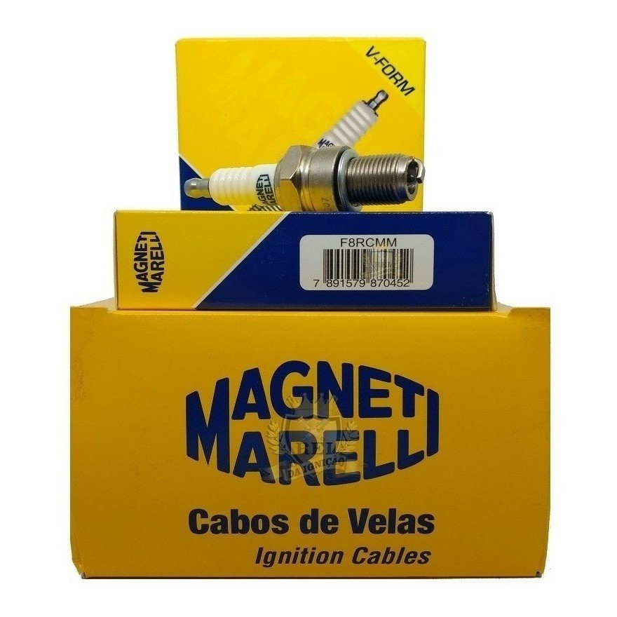 Kit Cabo Vela Igni??o Onix Prisma Magneti Marelli 1 Kit Cabo E Vela Ignicao Prisma Onix 1.0 8v Spe Desde 2012