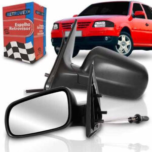 Par Retrovisor Gol Parati Saveiro G3 G4 Manual 4 Portas