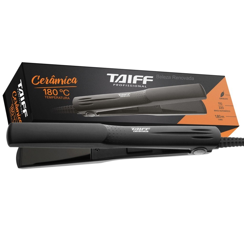 Chapa Cer?mica Bivolt Taiff Action - Modelagem 1 Chapa Ceramica Biv. Action