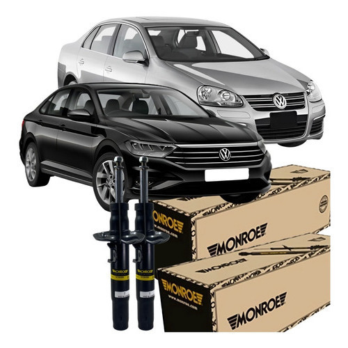 Amortecedor VW Jetta 2.0 2011-2017 Monroe 1 Par Amortecedor Novo Monroe Vw Jetta 2.0 2011 2017