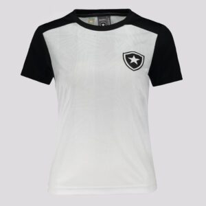 Camisa Botafogo Feminina Branca Curta