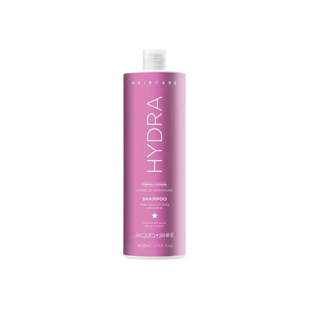 Shampoo Hydra Jacques Janine 800ml - Hidrata??o Profunda 1 Shampoo Jacques Janine Haircare Hidra 800ml