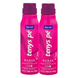 Tenys Pé Baruel Jato Seco 150ml - Kit Duplo