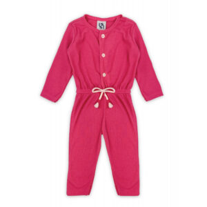 Macacão Feminino Infantil Básico Pink