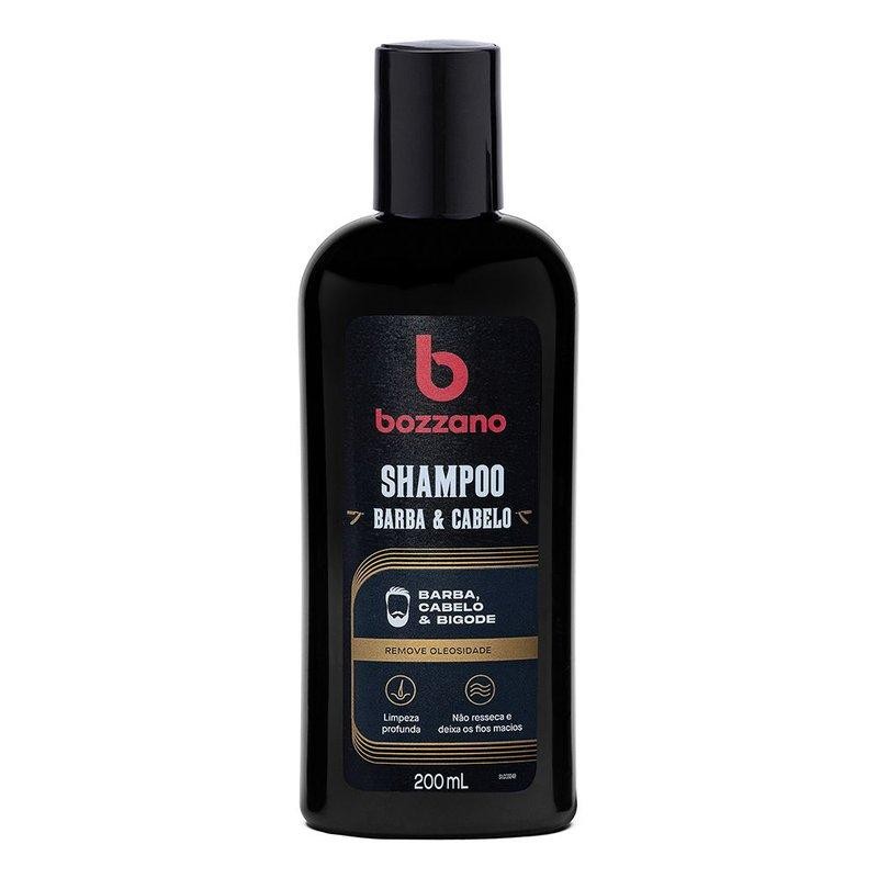 Shampoo Bozzano Barba, Cabelo e Bigode 200ml 1 Shampoo Bozzano Barba, Cabelo e Bigode 200ml