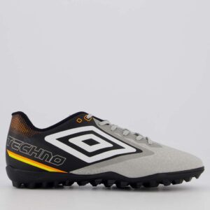 Chuteira Umbro Techno II Society Cinza Masculina