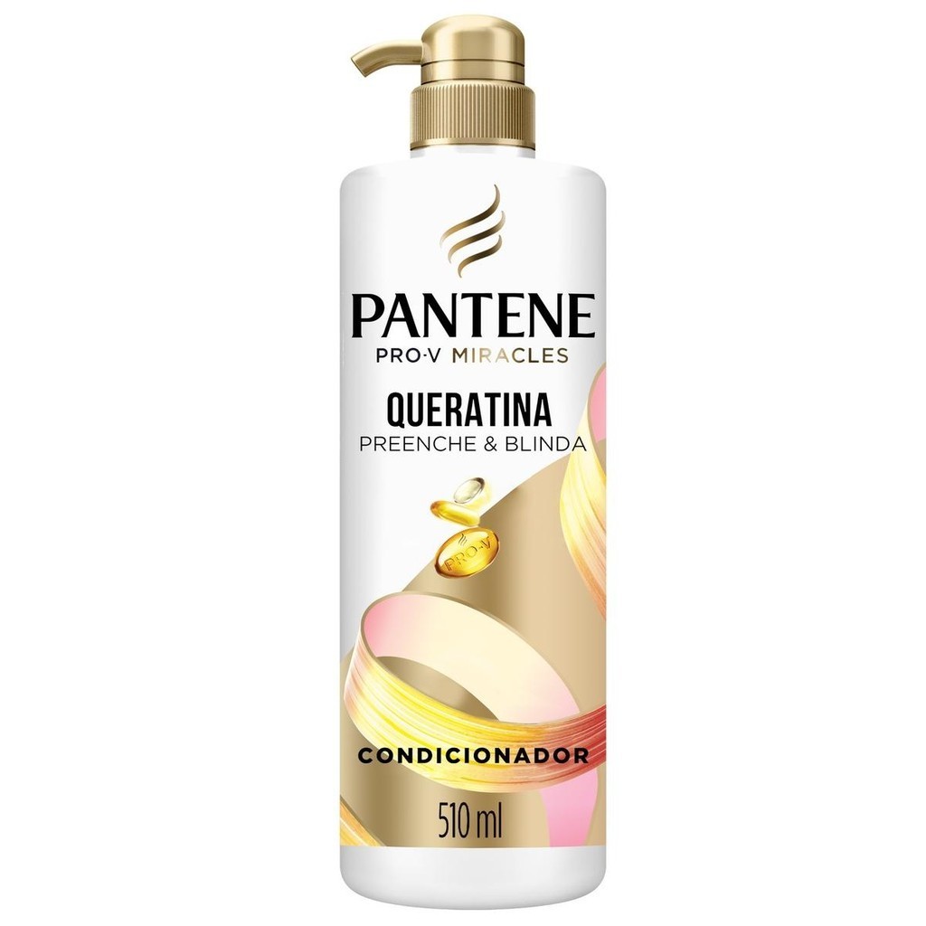 Condicionador Pantene Queratina 510ml 1 Condicionador Pantene Queratina 510ml