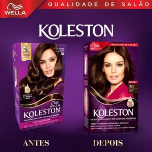Tinta de Cabelo Koleston Castanho Escuro 30