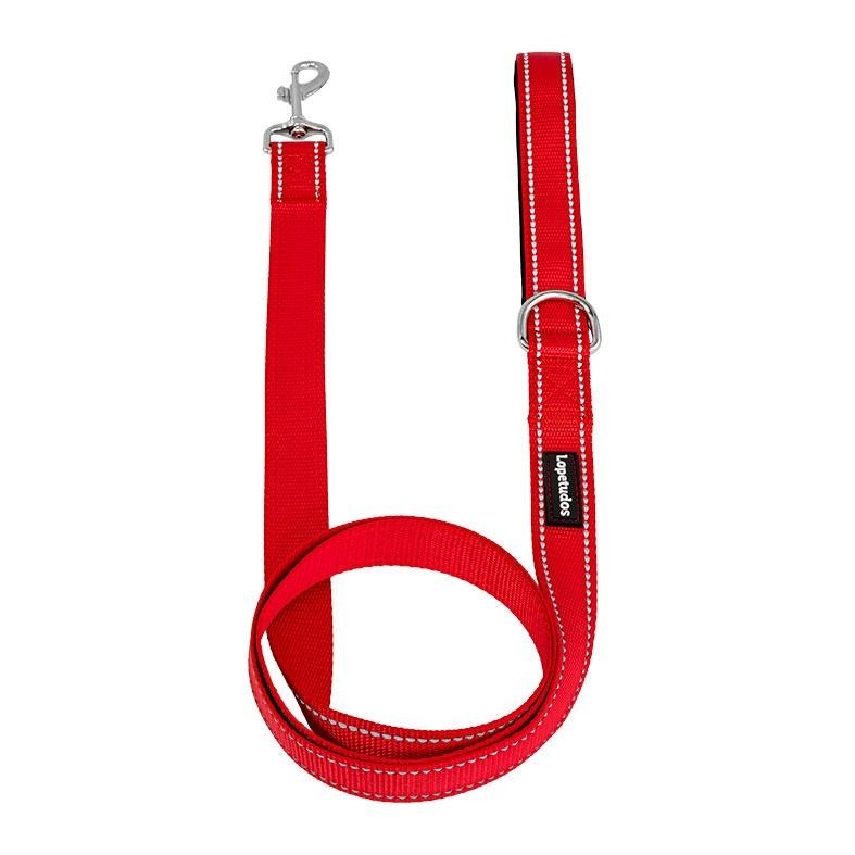 Guia para Cachorro Lopetudo TourTime 1.5m Vermelho 1 Guia para Cachorros Lopetudos TourTime1, 1.5m, Vermelho, LP-GTT-15RED