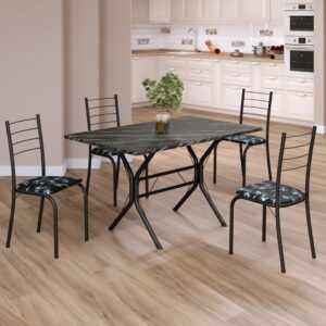 Conjunto Sala Jantar Retangular 100x60cm