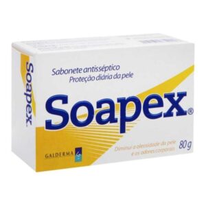 Sabonete Antisséptico Soapex 80g - Higiene Familiar