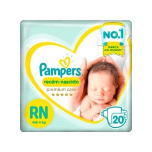 Fralda Pampers Premium Care RN 20 Und