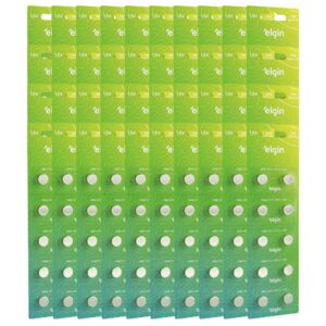 400 Baterias Pilhas Alcalina Lr44 1,5v Blister Cartela Elgin