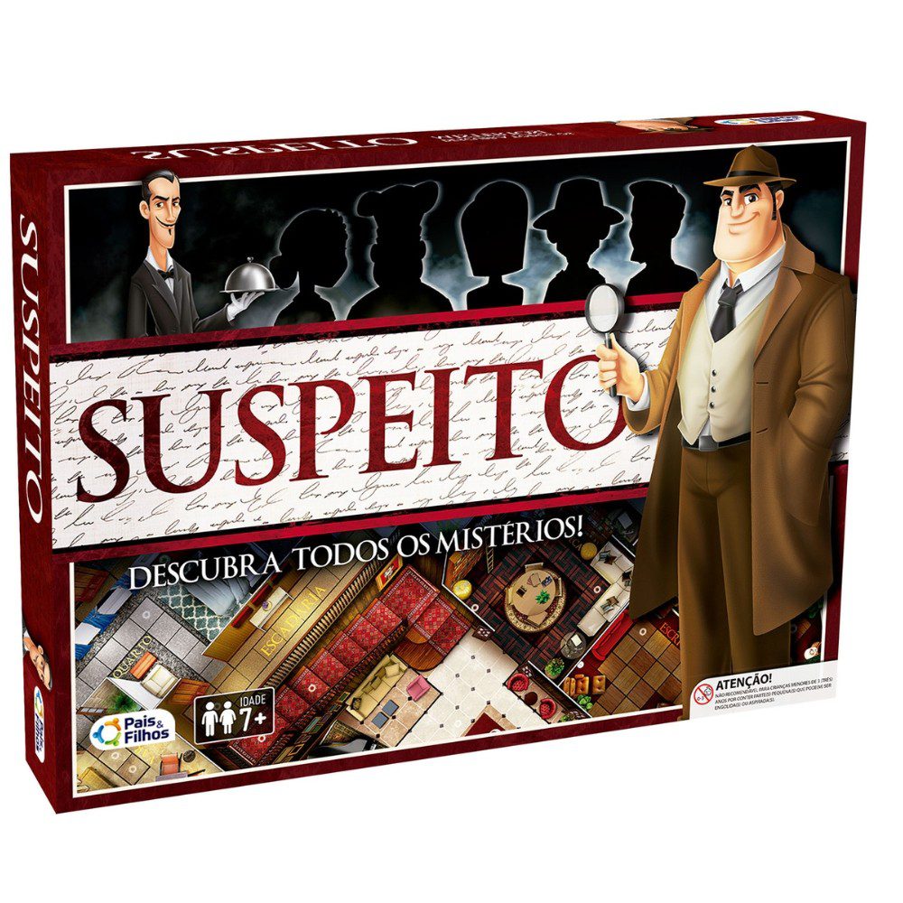 Jogo Detetive Suspeitos Paiz e Filhos 1 Jogo Detetive Suspeitos Paiz e Filhos