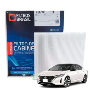 Filtro Ar Condicionado FB710 Para Nissan Sentra Frontier 2005 - 2025
