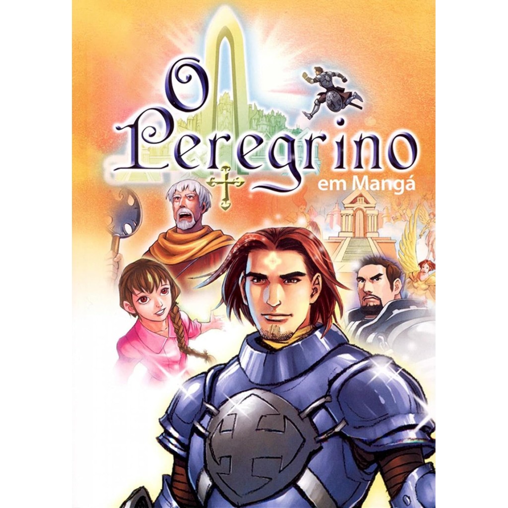 O Peregrino Mang? - John Bunyan Edi??o Quadrinhos 1 O Peregrino Mangá - John Bunyan Edição Quadrinhos