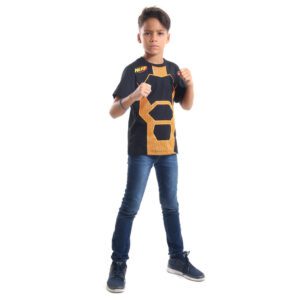 Camiseta Infantil Nerf Algodão Laranja