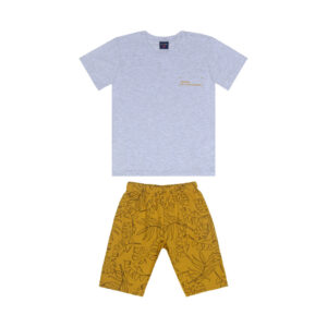Conjunto com Camiseta e Bermuda Guloseima