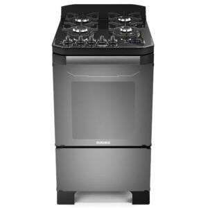 Fogão 4 Bocas Itatiaia Itamaster Digital Preto