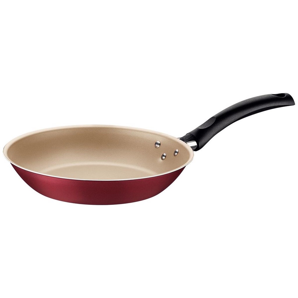 Frigideira Turim Alum?nio Antiaderente 30cm - Tramontina - F?cil Limpeza e Cozimento R?pido 1 Frigideira Turim em Alumínio Antiaderente Vermelha 30Cm / 2,5L (20260/730) - Tramontina