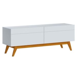 Rack Bancada Classic 2 Gavetas 1.4 Branco Acetinado - Imcal
