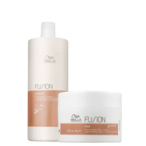 Kit Fusion Wella Shampoo e Máscara 1L + 150ml