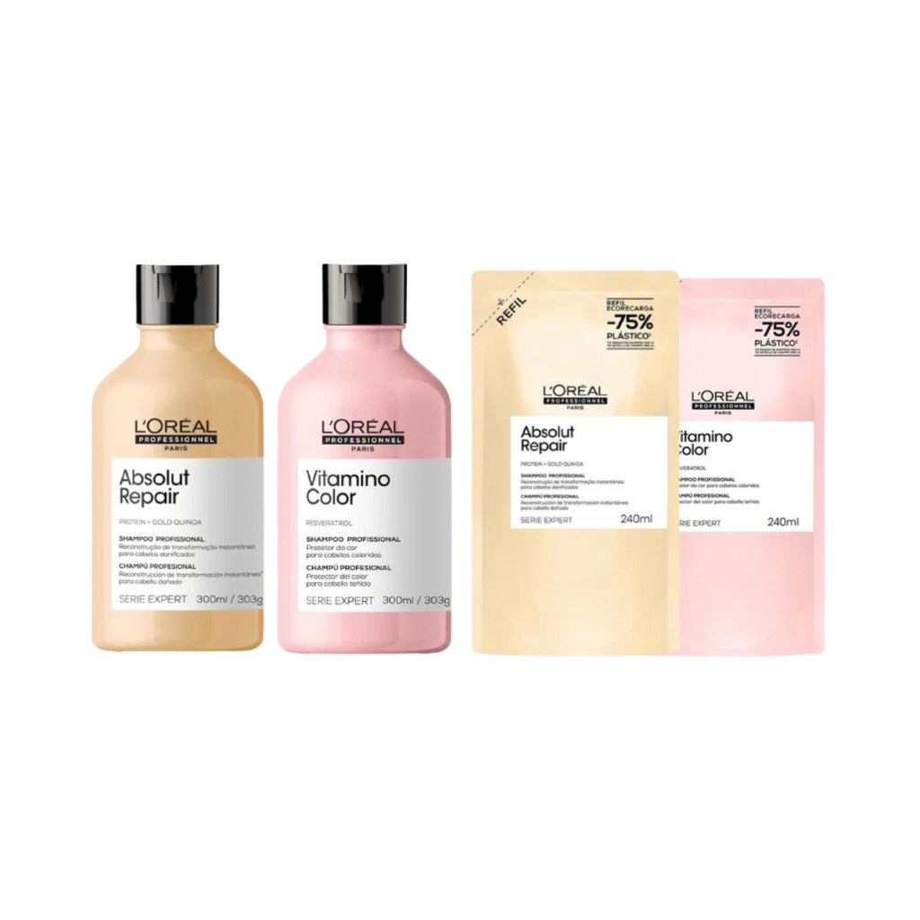 Kit L'Or?al Absolut Repair + Vitamino Color 1 Kit L'Oréal Absolut Repair + Vitamino Color