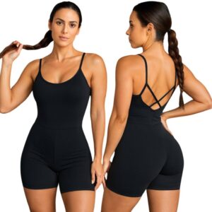 Macaquinho Fitness Alça Fina Modelador