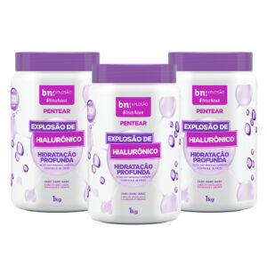 Creme Pentear Cachos Hialurônico 1kg - Explosão de Hidratação