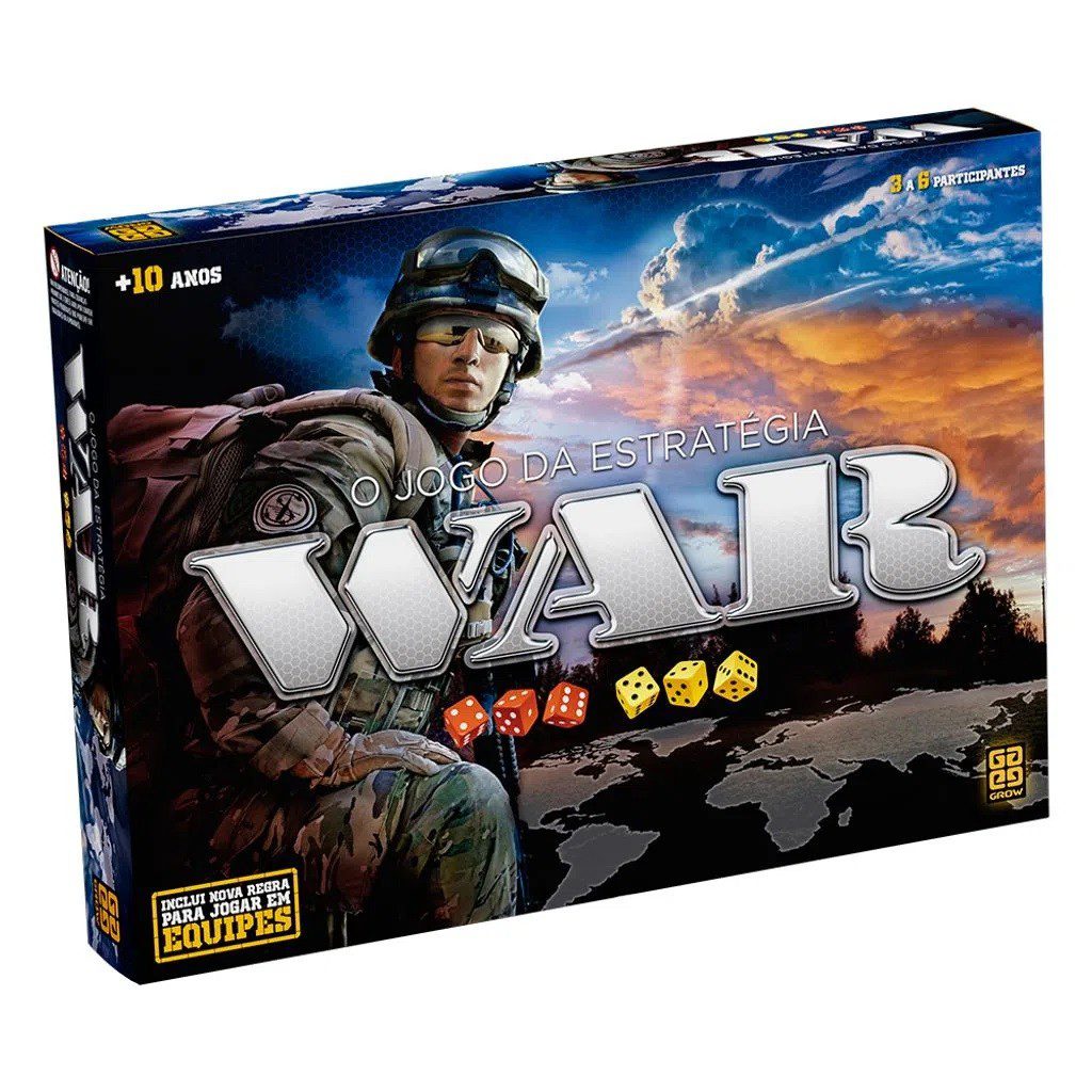 Jogo de Estrat?gia War - Grow 02000 1 Jogo de Estratégia War - Grow 02000