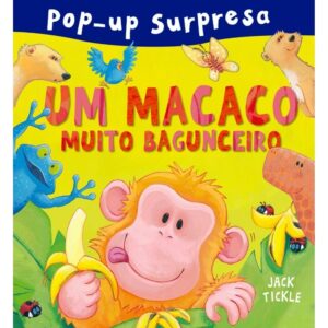 Livro Pop-up Um macaco muito bagunceiro
