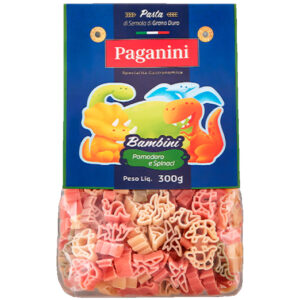 MACARRÃO PAGANINI BAMBINI DINOSSAURO 300G
