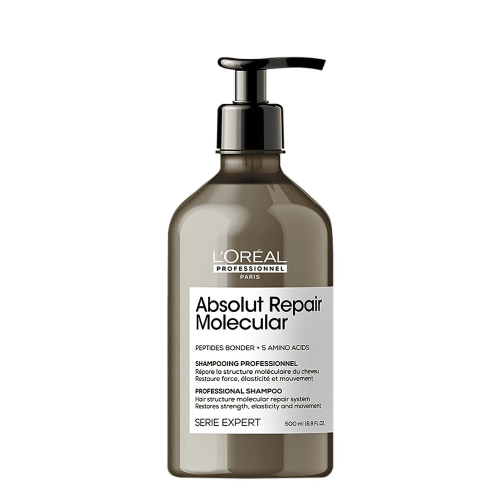 L'Or?al Absolut Repair Molecular Shampoo 500ml 1 L'Oréal Professionnel Absolut Repair Molecular - Shampoo 500ml