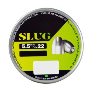 Chumbinho Slug 5.5mm 21gr/1,361g 100 Unidades - Virtus