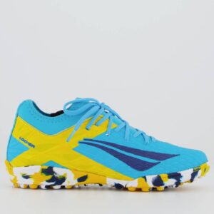 Chuteira Society Y-3 RX Azul Juvenil