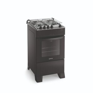 Fogão a Gás 4 Bocas com Forno 50L Atlas Preto