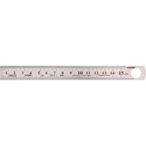 Escala Aço Inox 150mm Vonder