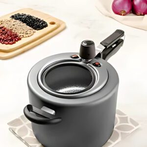 Panela de Pressão 4,5L Visor Vidro Temperado