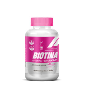 Biotina 490mg - Cabelo, Unhas e Pele