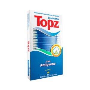 Hastes Flexíveis Topz 75 Bastonetes Ponta Algodão