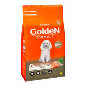 Ração Premier Golden Fórmula Mini Bits para Cães Adultos Salmão e Arroz 10,1kg