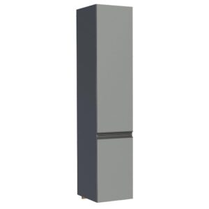 Paneleiro 40 Cm 2 Portas Suspenso Cinza Nice Madesa Cinza