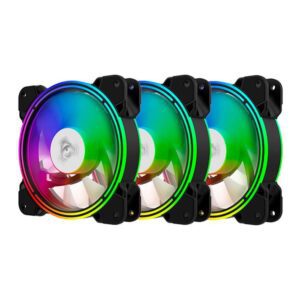 Kit Ventoinhas Alseye Halo 4.0 ARGB (3x120mm)