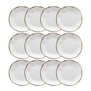 Jogo de 12 Pratos Fundos 22,5cm Oxford Ryo Maresia
