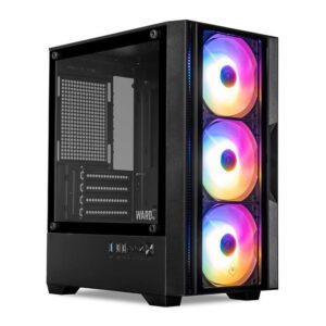 Gabinete Gamer Mini-Tower Vidro Preto Mancer