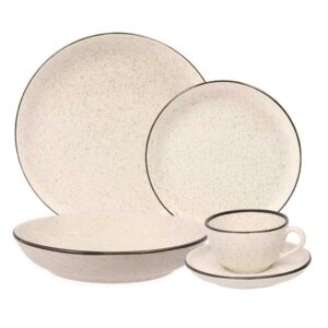 Aparelho de jantar e Chá 20 Peças Oxford Flat Duna